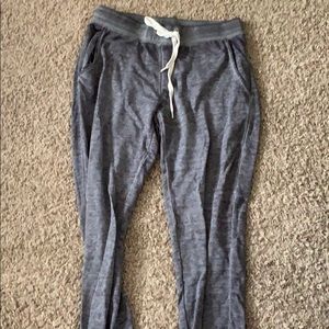 Grey sweatpants